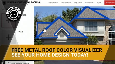 metal roof and house color combinations|metal roofing color simulator.